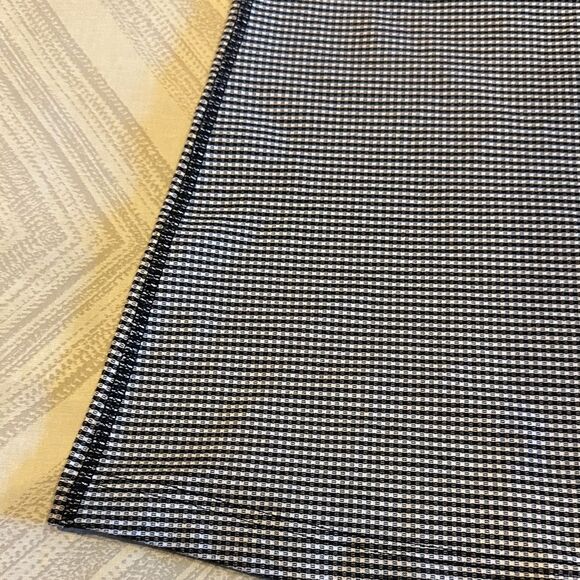 Lululemon Black and White Check Women's Racerback Tank Top - Picture 2 of 7